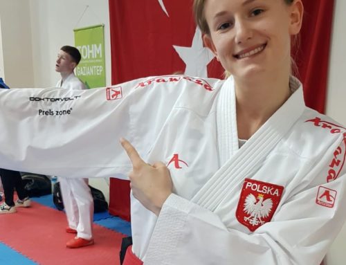 Wiktoria Grejner wystąpiła na Mistrzostwach Europy w Karate
