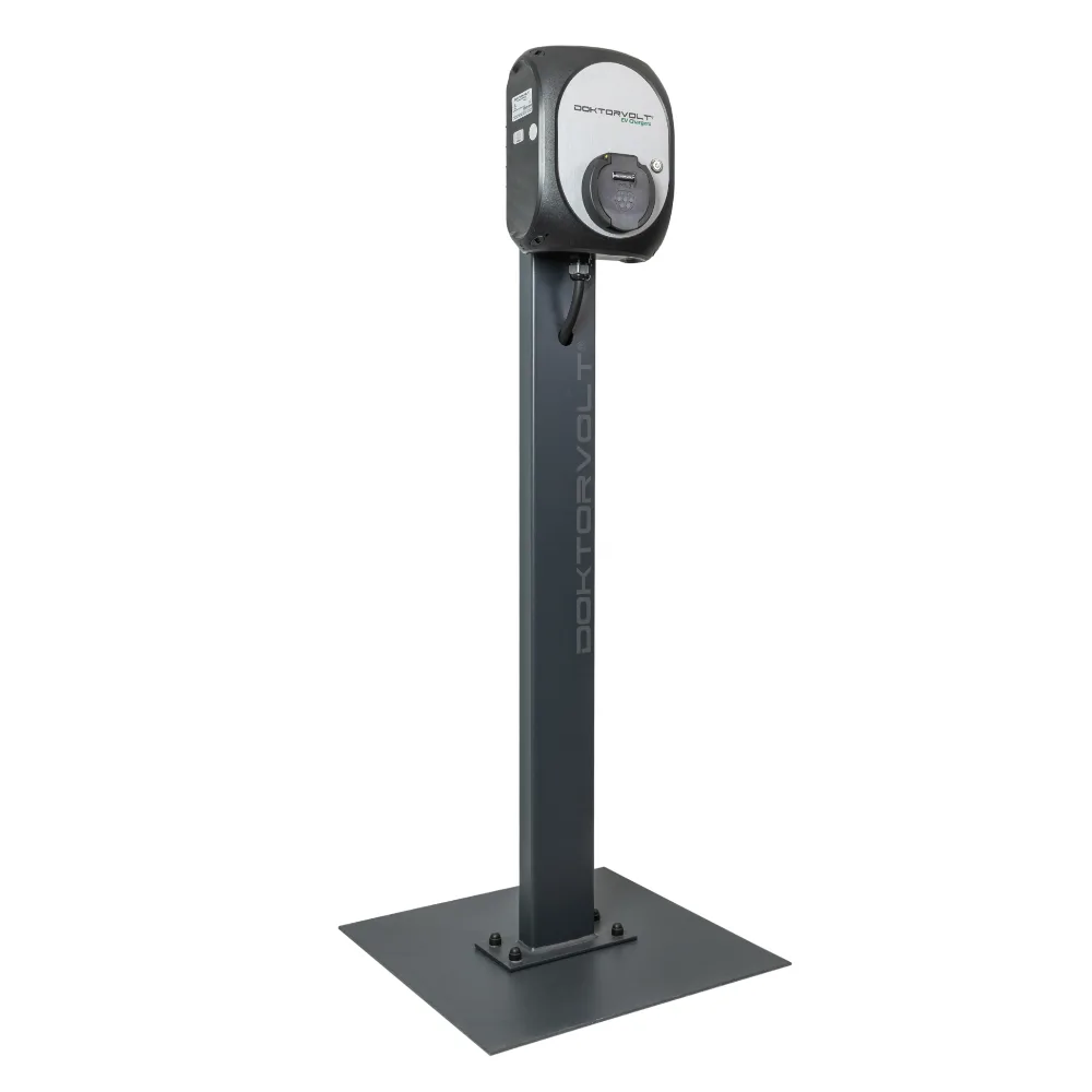 WALLBOX stacja ładowania 22 kW typ 2 + słupek