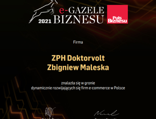 Die Firma Doktorvolt ist der Gewinner des Rankings e-GAZELE BIZNESU 2021