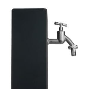 Wasserhahn der Doktorvolt Garten-Wassersäule Tanker aus vernickeltem Messing