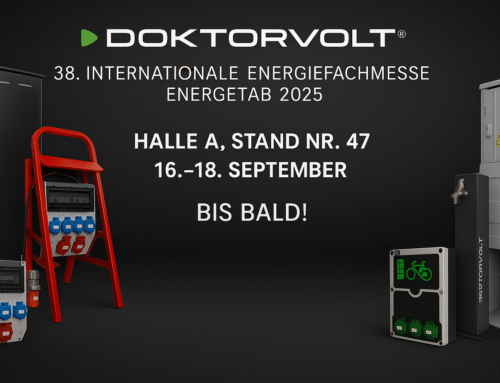 Doktorvolt® auf der ENERGETAB 2025 – besuchen Sie uns am Stand Nr. 47!
