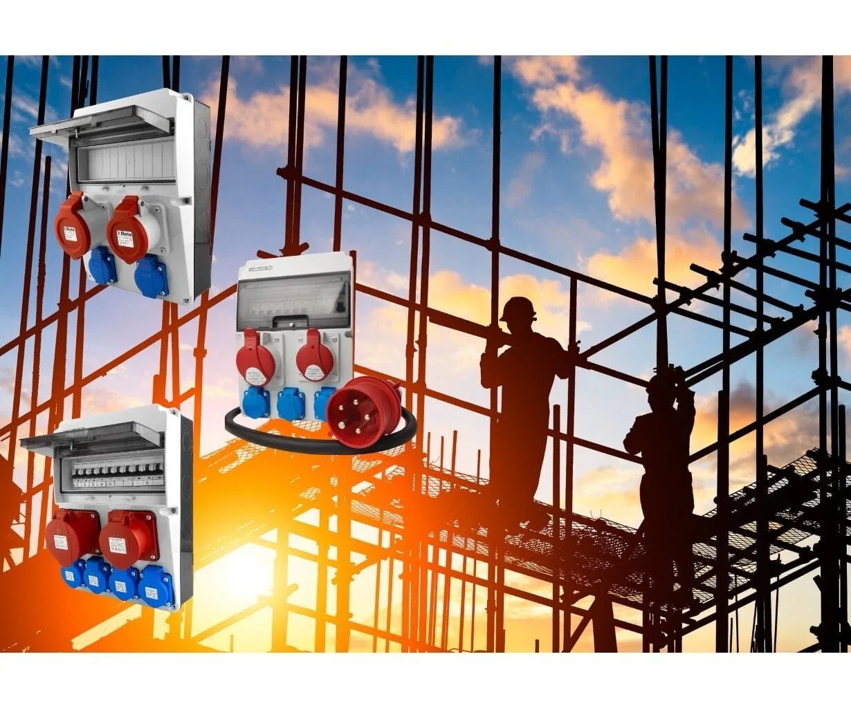 JUN-Serie Baustromverteiler von Doktorvolt
