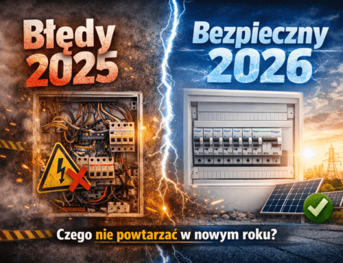Najczęstsze błędy w instalacjach elektrycznych 2025 – czego nie powtarzać w 2026 roku