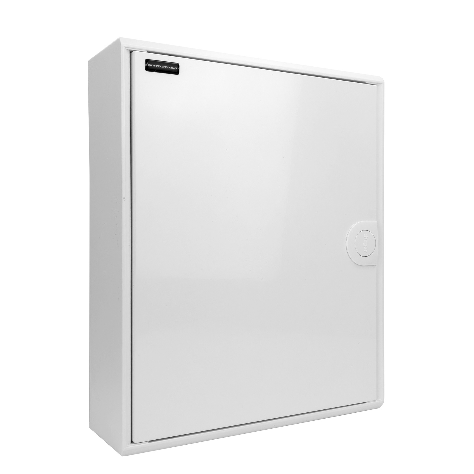 Rozdzielnica modułowa natynkowa 2x12 zabezpieczona 8xMCB 1xRCCB VDE ogranicznik przepięć Saltek okablowana skrzynka elektryczna Hager 370x305x96,5mm zaciski rozgałęźne L1, L2, L3, N, PE Doktorvolt DV-6302-NT - obrazek 11