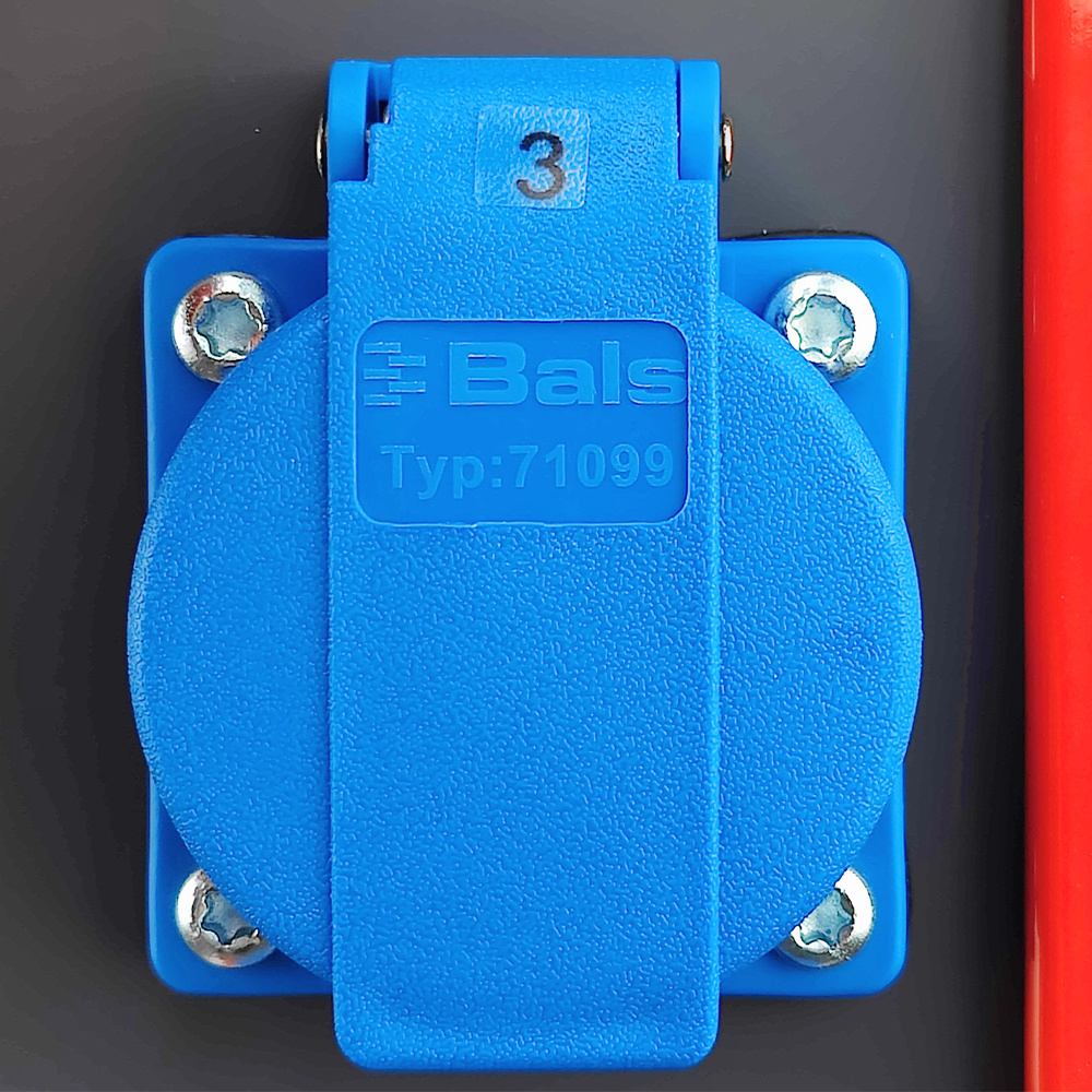 Baustromverteiler auf Ständer OS-S/FI SET tragbar mit Steckdosen 2x32A 1x16A CEE MENNEKES 8x230V Schuko Stromverteiler für Baustellen Stromkasten mit Schutz Doktorvolt DV-8379-D – Bild 15