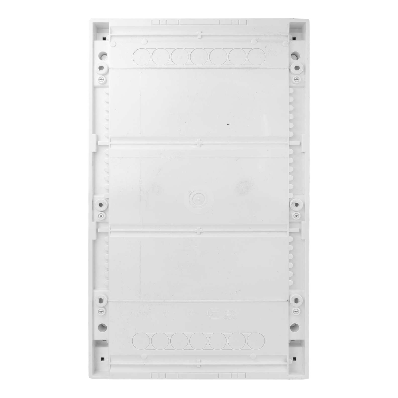 Rozdzielnica modułowa natynkowa 3x12 zabezpieczona 14xMCB 2xRCCB VDE ogranicznik okablowana skrzynka elektryczna Hager 515x305x96,5mm zaciski rozgałęźne L1, L2, L3, N, PE Doktorvolt DV-6333-NT - obrazek 5