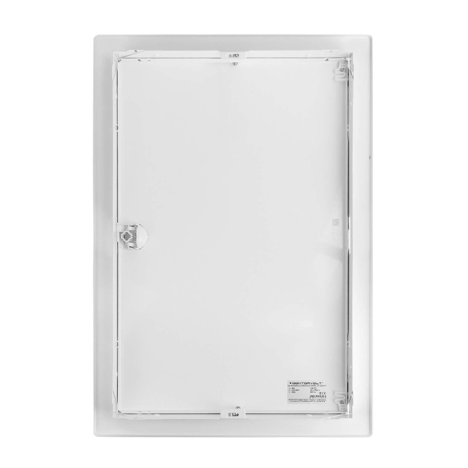 Sicherungskasten Unterputz Verteilerkasten 2-reihig 24 Module 8xMCB 1xRCCB VDE Saltek Überspannungsschutz Unterverteilung verdrahtet Verteilerschrank mit Sicherungen 505,50x348x98mm Hager Hohlwand Verteiler Abzweigklemmen Doktorvolt DV-6203-PT – Bild 5