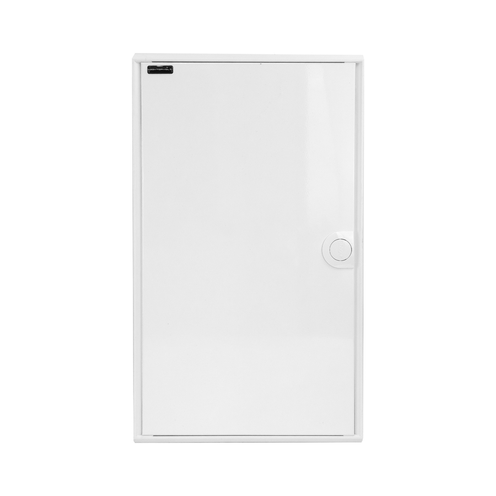 Rozdzielnica modułowa natynkowa 3x12 zabezpieczona 14xMCB 2xRCCB VDE ogranicznik przepięć Saltek okablowana skrzynka elektryczna Hager 515x305x96,5mm zaciski rozgałęźne L1, L2, L3, N, PE Doktorvolt DV-6340-NT - obrazek 6