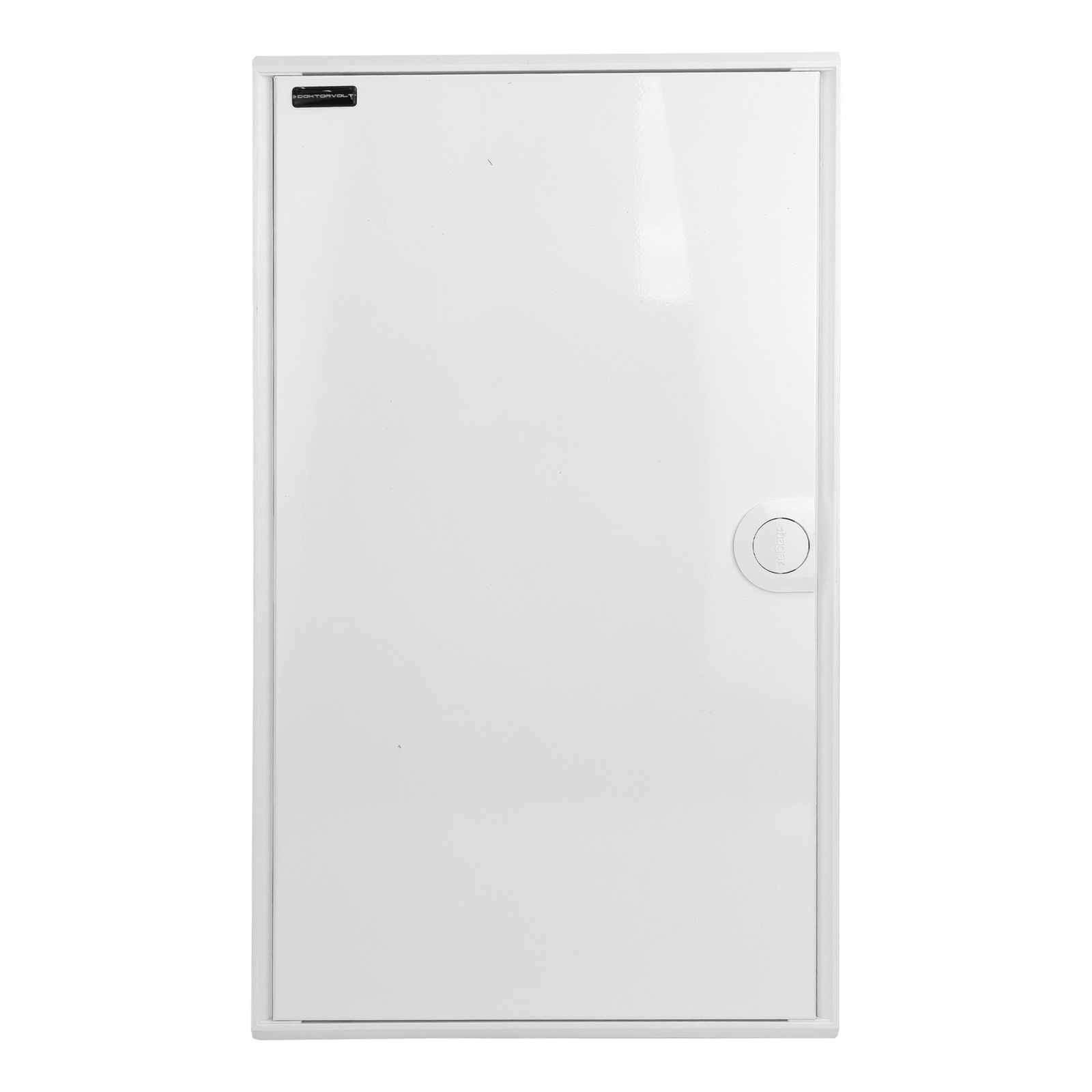 Rozdzielnica modułowa natynkowa 3x12 zabezpieczona 14xMCB 2xRCCB VDE ogranicznik okablowana skrzynka elektryczna Hager 515x305x96,5mm zaciski rozgałęźne L1, L2, L3, N, PE Doktorvolt DV-6333-NT - obrazek 6