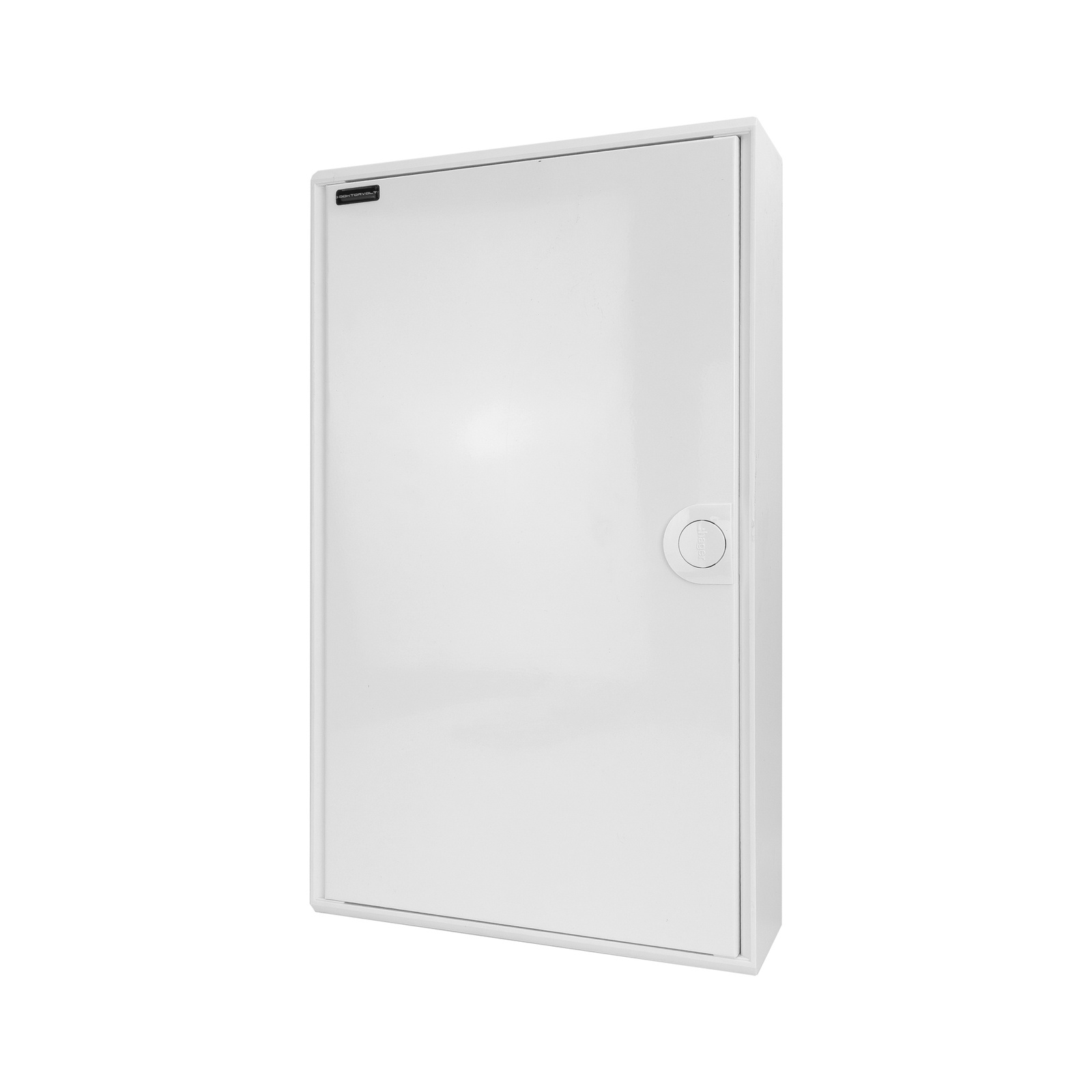 Rozdzielnica modułowa natynkowa 3x12 zabezpieczona 14xMCB 2xRCCB VDE ogranicznik przepięć Saltek okablowana skrzynka elektryczna Hager 515x305x96,5mm zaciski rozgałęźne L1, L2, L3, N, PE Doktorvolt DV-6340-NT - obrazek 7