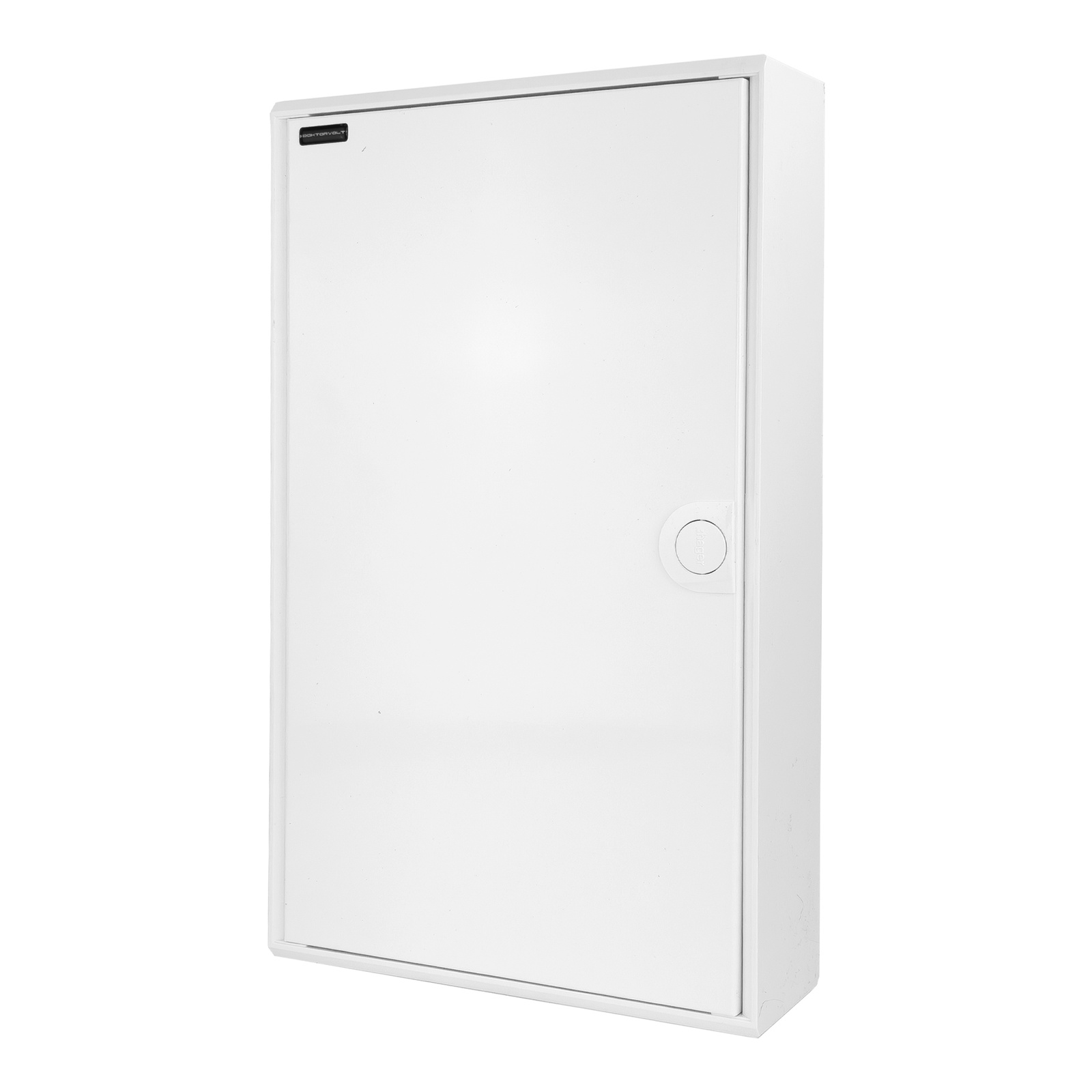 Rozdzielnica modułowa natynkowa 3x12 zabezpieczona 14xMCB 2xRCCB VDE ogranicznik okablowana skrzynka elektryczna Hager 515x305x96,5mm zaciski rozgałęźne L1, L2, L3, N, PE Doktorvolt DV-6333-NT - obrazek 8