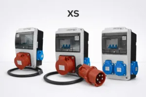 ChatGPT Image 23 sty 2026, 10_33_01 Rozdzielnice budowlane XS Doktorvolt – kompaktowe skrzynki zasilające z gniazdami CEE i 230V