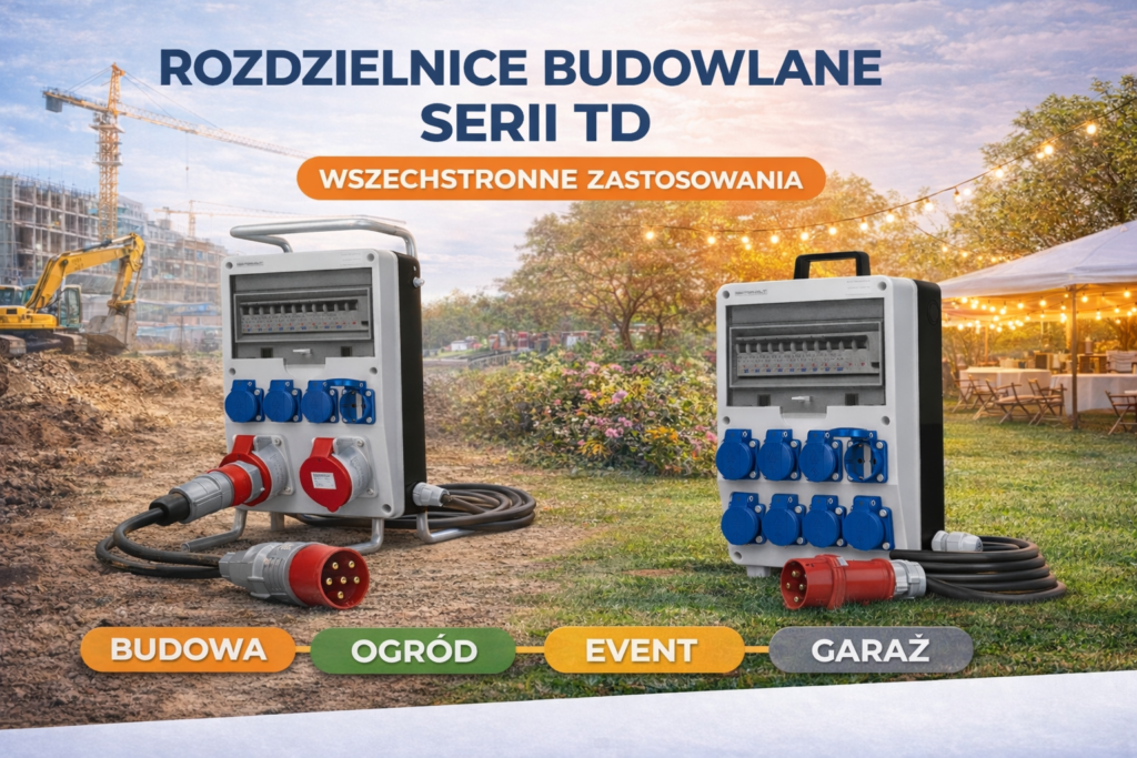 Rozdzielnice z serii TD – kiedy prąd ma być pewny, nie przypadkowy