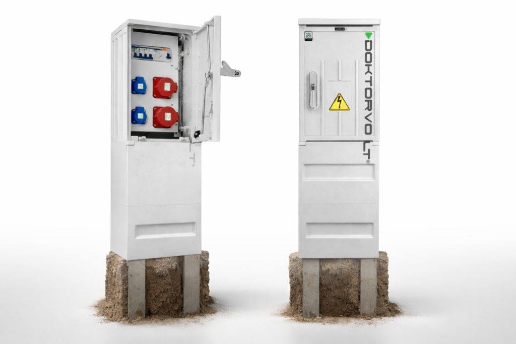 Stałe zasilanie na zewnątrz? Seria BV robi to porządnie