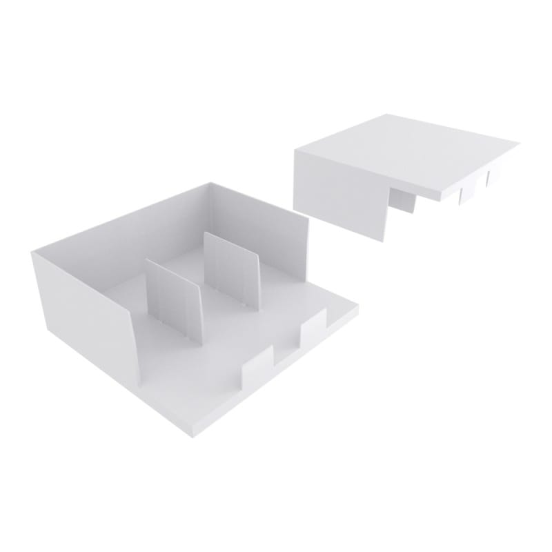 10Stk Endkappe für 3-Phasenschienen 16mm2 10Stk Z-16/3F