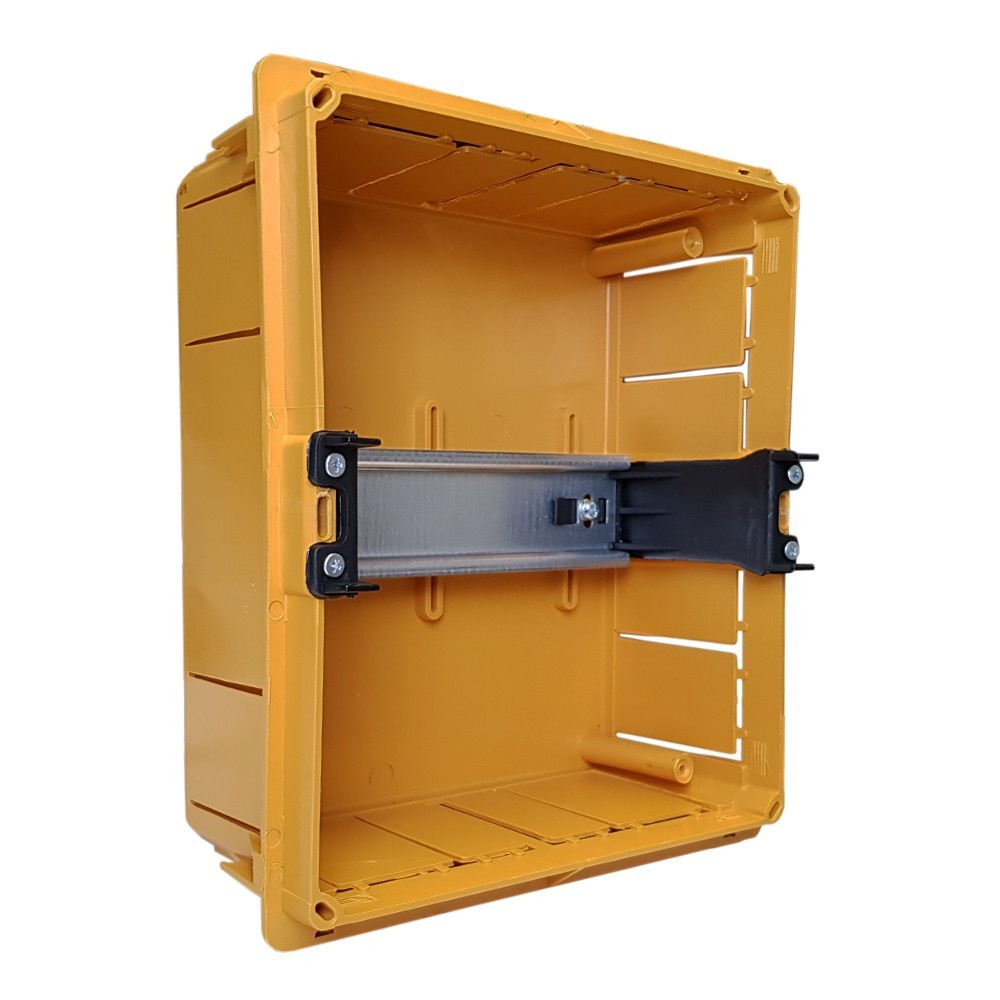 Rozdzielnica podtynkowa 4 modułowa IP40 czarna 970.04.N M-L 0841 - Image 2