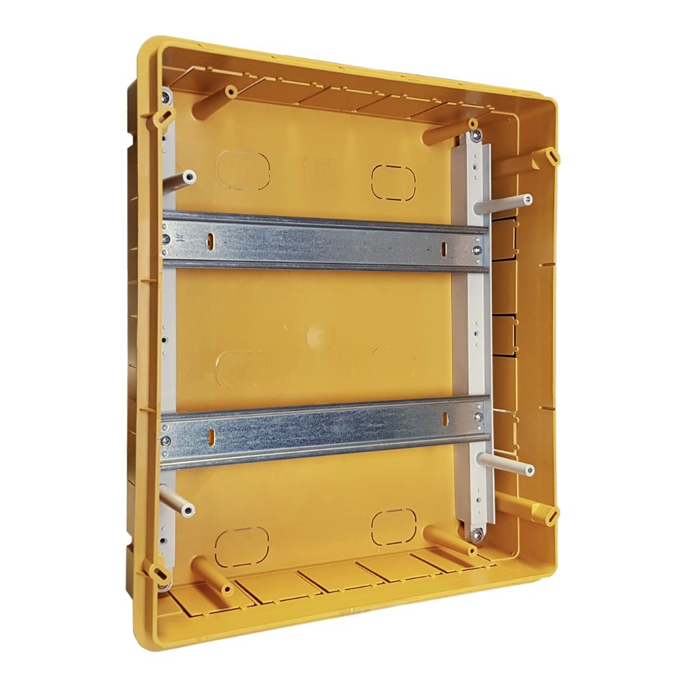 Rozdzielnica podtynkowa 24 modułowa IP40 czarna 970.24.N M-L 1107 - obrazek 3