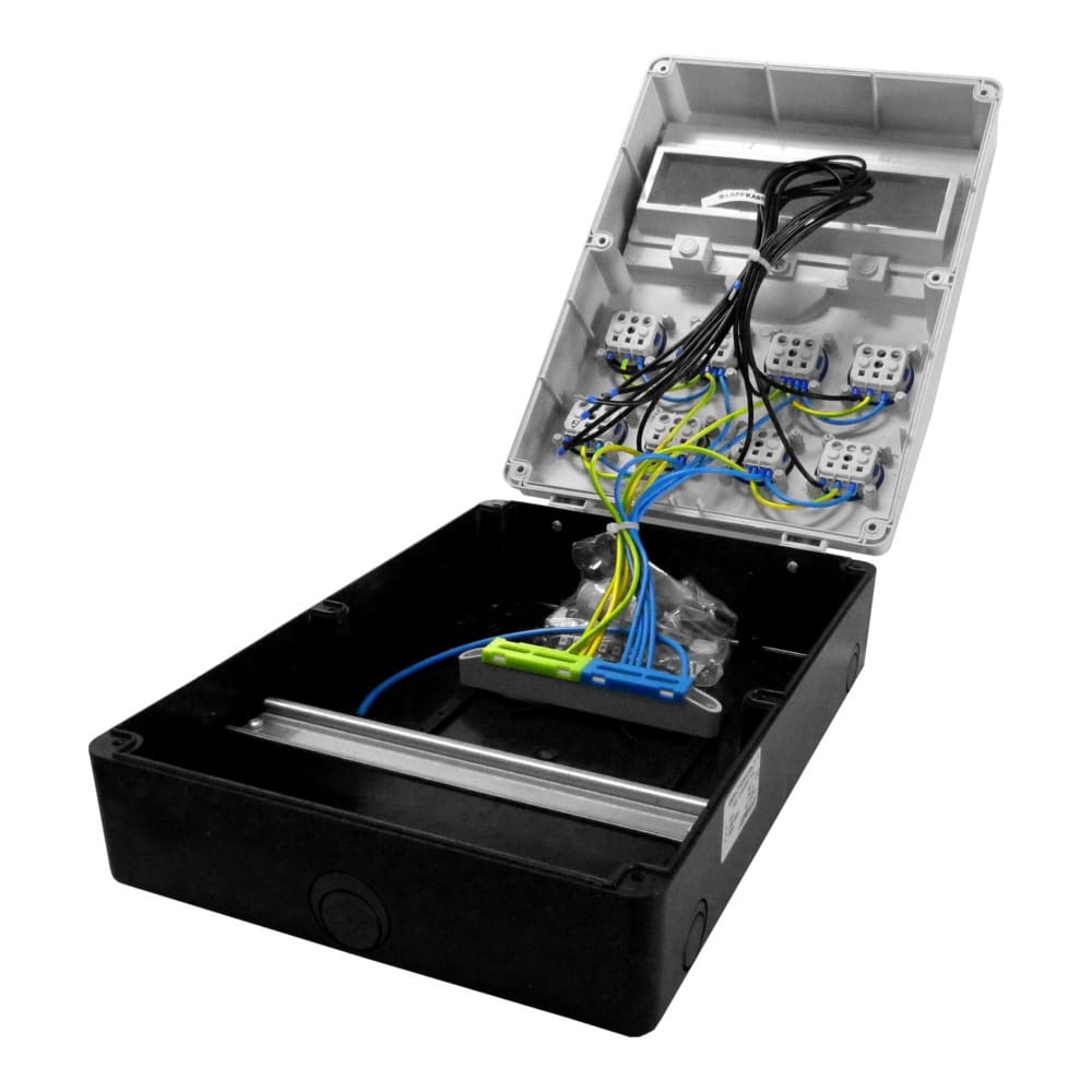 Rozdzielnica budowlana TD 8x230V gniazda Mennekes Doktorvolt 6893 - obrazek 4