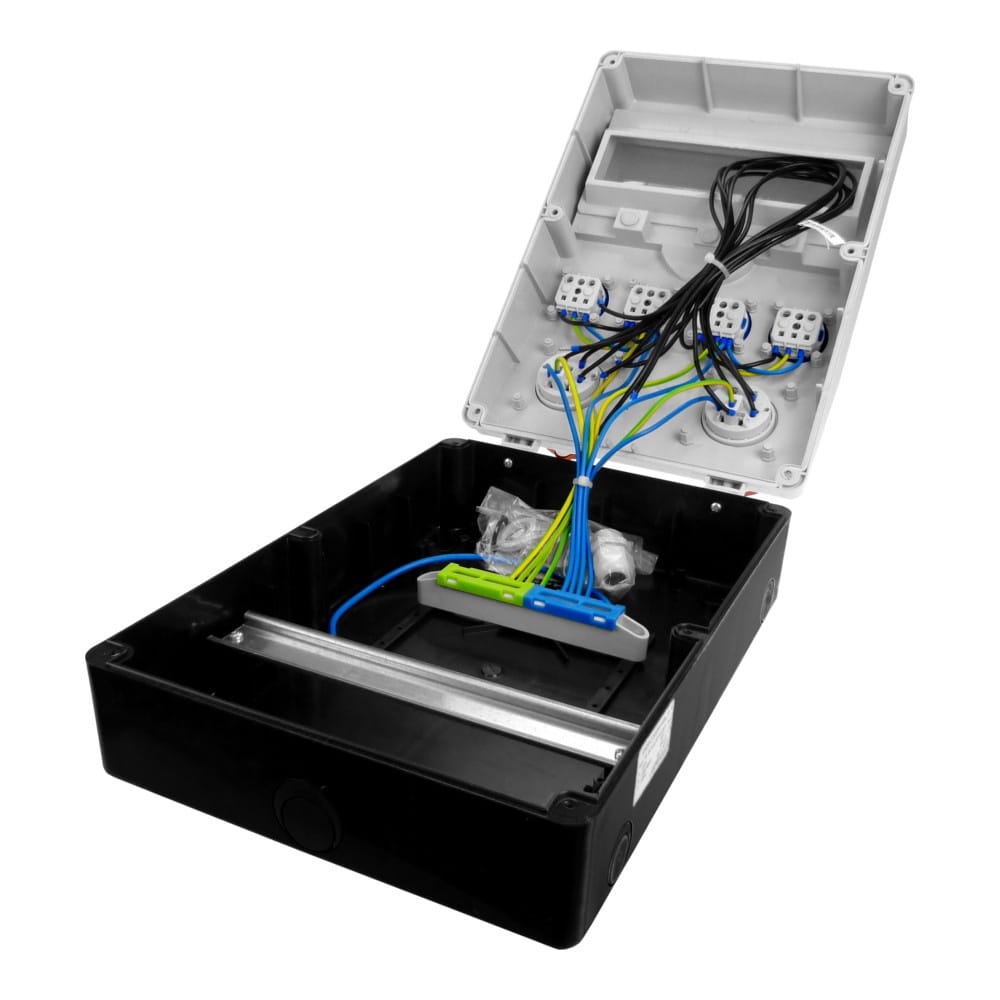 Rozdzielnica budowlana TD 2x16A 4x230V gniazda Mennekes Doktorvolt 6879 - obrazek 2