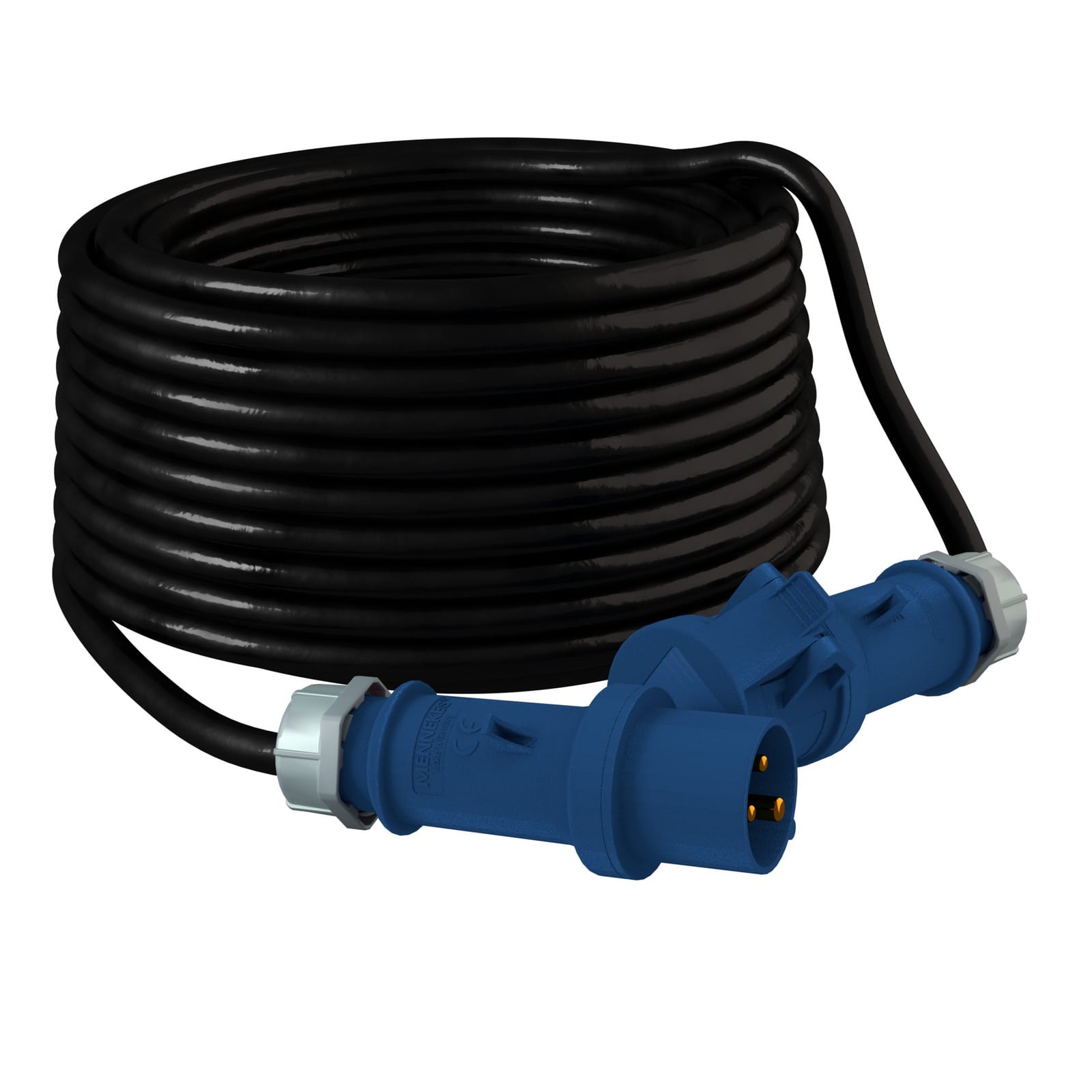 Przedłużacz 2m kempingowy 16A/3P IP44 230V H07RN-F 3x1,5 Doktorvolt® 2650