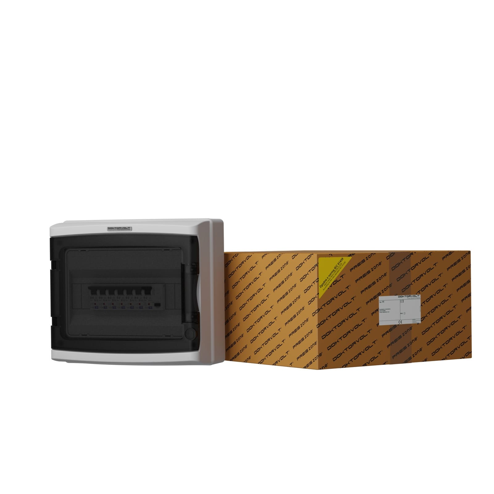 Rozdzielnica modułowa HI-S/FI RCCB 25A 2P 5x B16 Doktorvolt 2902