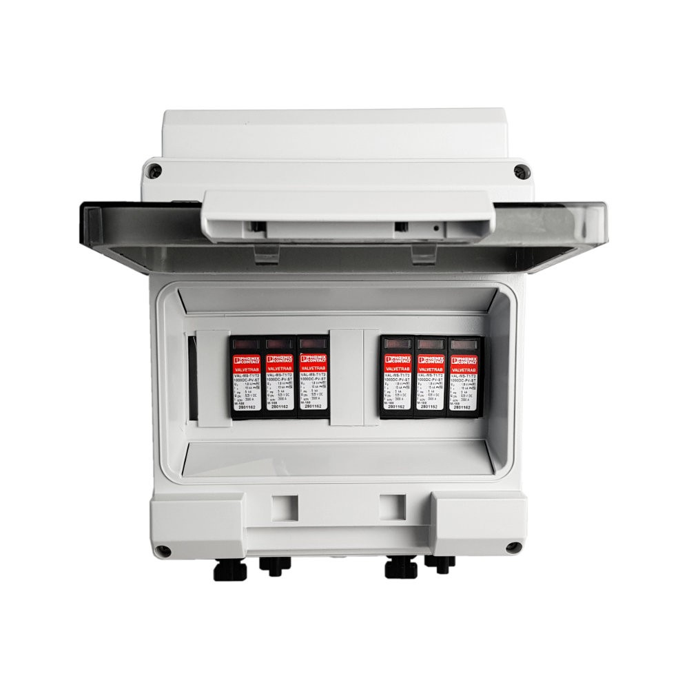 Solar Anschlusskasten DC 2x Phoenix 2801162 T1/T2 2-String 4mm Connector IP65 Doktorvolt DV-4555-FOT – Bild 2