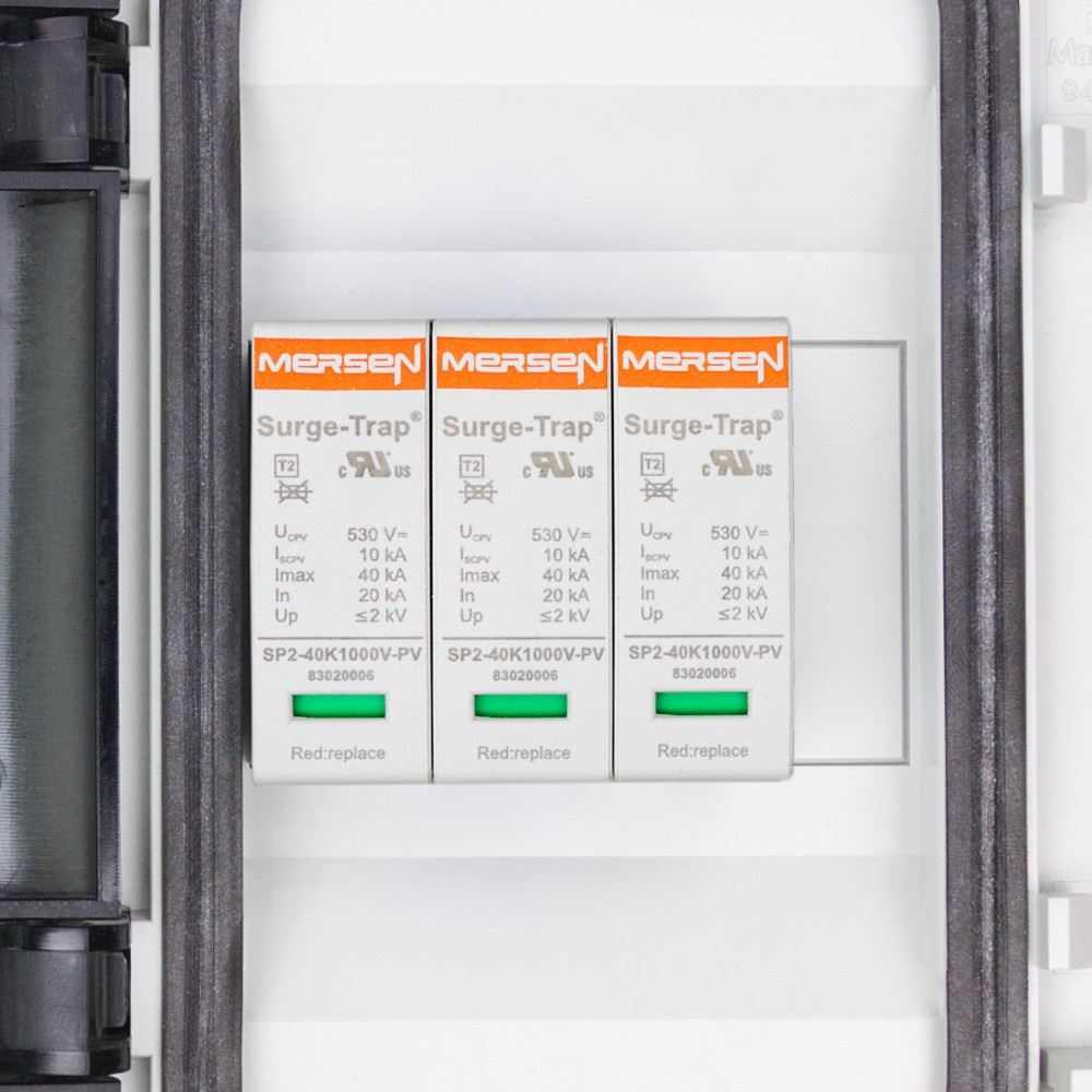 Rozdzielnica PV Fotowoltaiczna Solarna DC 1000V T2 Mersen Doktorvolt 4364 - obrazek 4