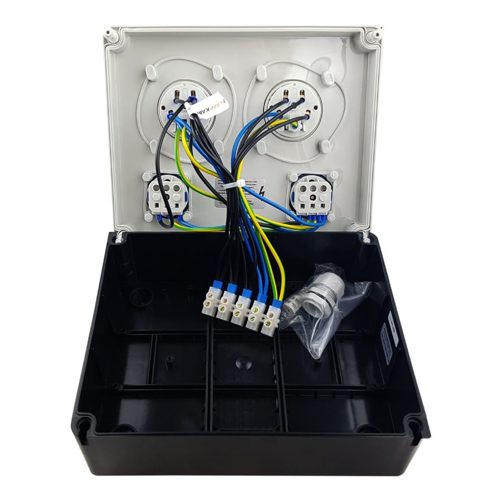 Rozdzielnica budowalana FRED 2x16A 2x230V Schuko Mennekes Doktorvolt® 2152 - obrazek 3