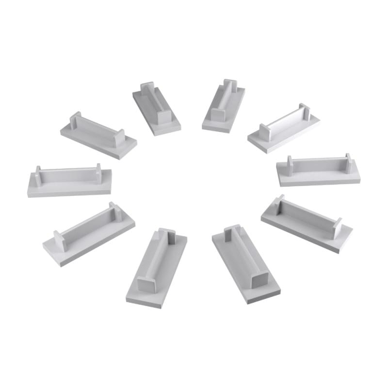 10Stk Endkappe für 1-phasige Phasenschienen 16mm2 Z-16/1F – Bild 2