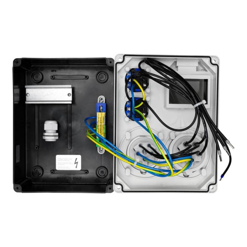 Rozdzielnica budowlana HL 32A 16A 2x230V Schuko Doktorvolt 5347 - Image 4