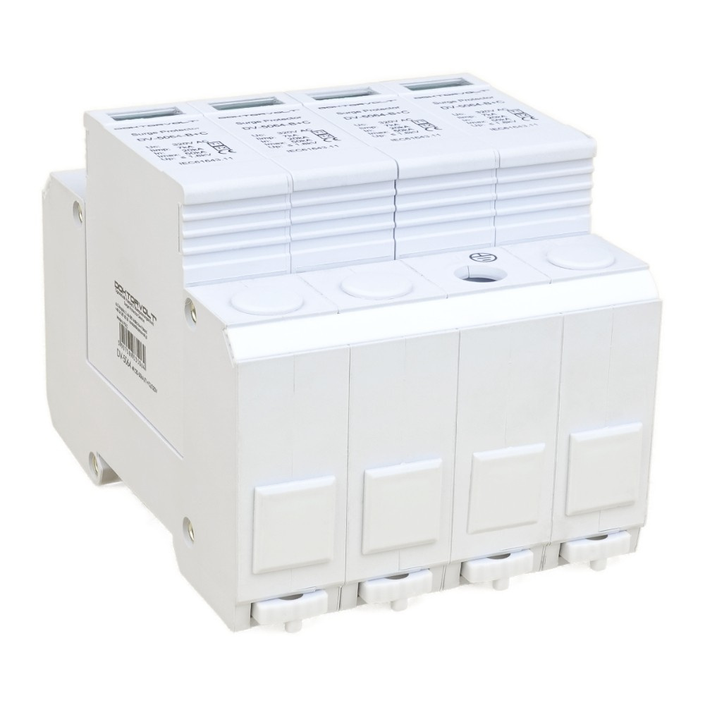 Ogranicznik przepięć ochronnik 4P 20-50kA AC T1/T2 Doktorvolt 5064 - obrazek 4