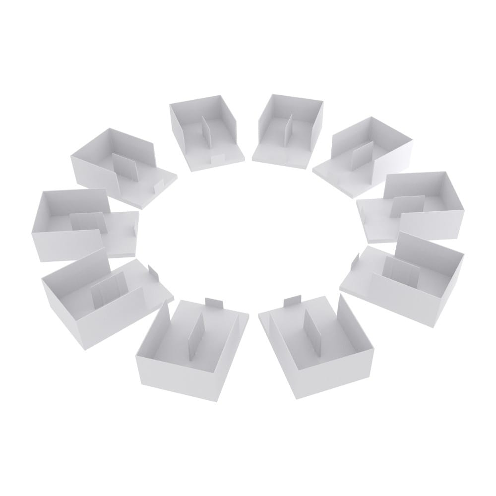 10Stk Endkappe für 2-phasige Phasenschienen 16mm2 10Stk Z-16/2F – Bild 2