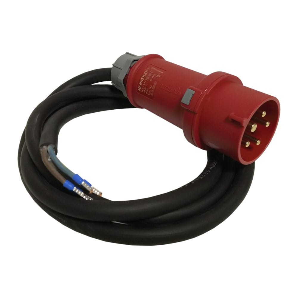 2m Przewód przyłączeniowy z wtyczką 16A/5P kabel 5x2,5mm² 2930