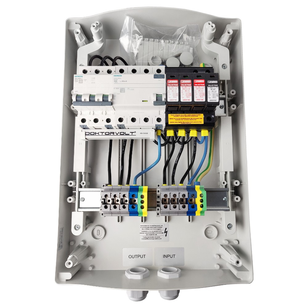 Doktorvolt Rozdzielnica Charging SIEMENS C20A 40A 30mA T1/T2 EV 0706 - Image 4