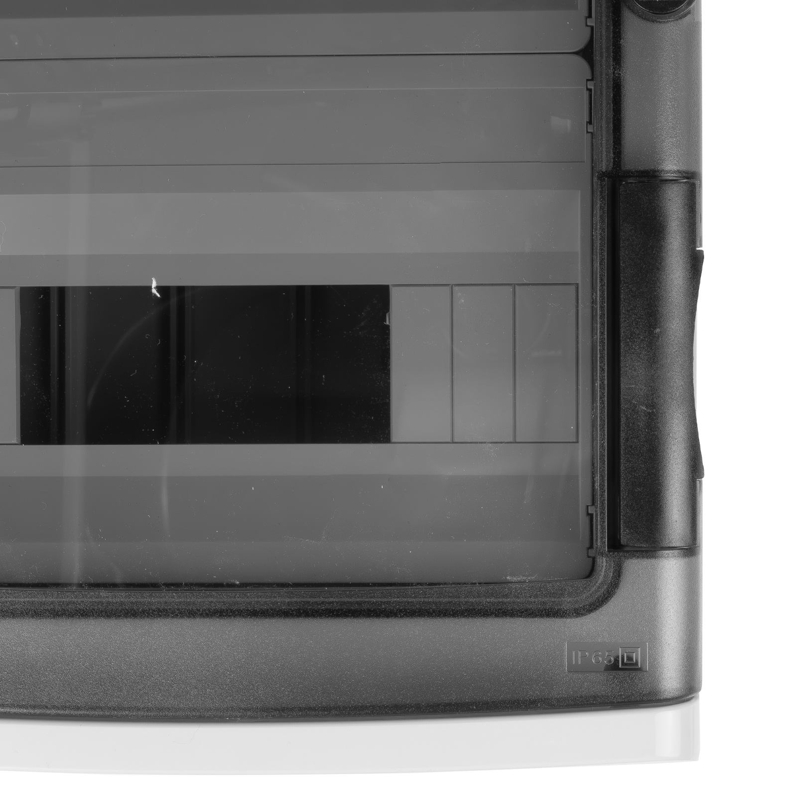 Rozdzielnica natynkowa HIGHT IP65 24 (12+12) modułowa transparentne drzwi 940.24.1 M-L 2x12 - obrazek 4