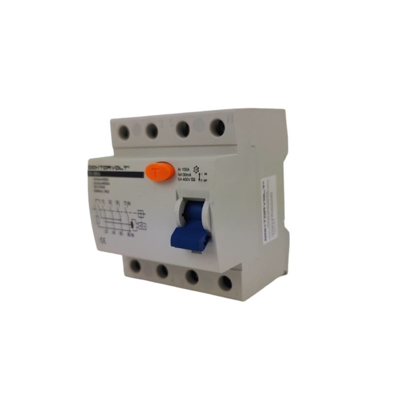 Wyłącznik różnicowoprądowy Typ A 30mA 100A 4P RCD 0836 - obrazek 3