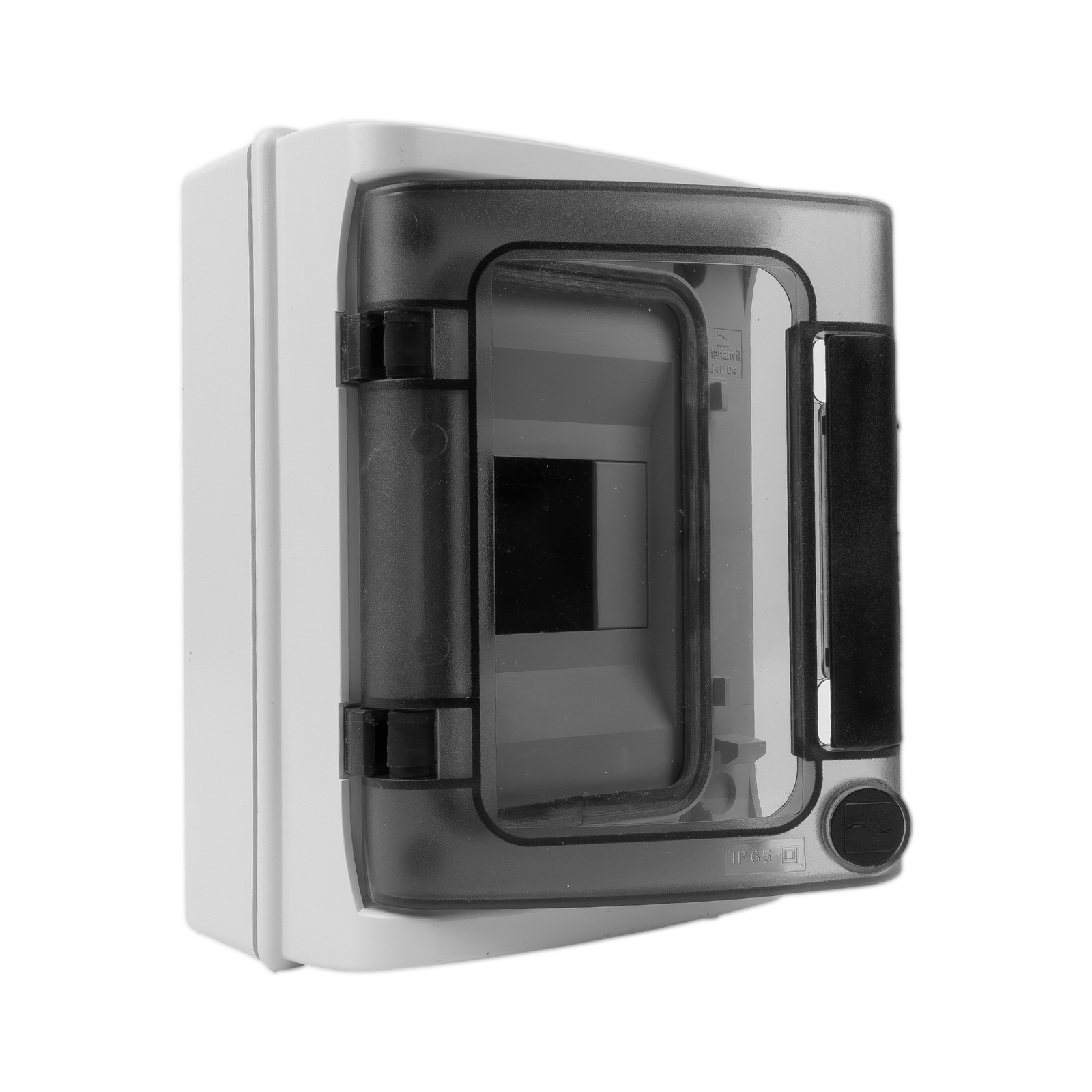 Rozdzielnica natynkowa HIGHT IP65 4 modułowa transparentne drzwi 940.04 M-L 1x4 - obrazek 4