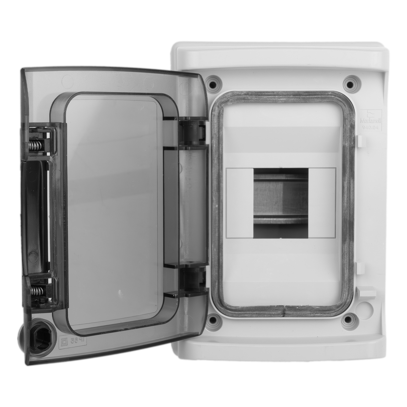 Rozdzielnica natynkowa HIGHT IP65 4 modułowa transparentne drzwi 940.04 M-L 1x4 - obrazek 2