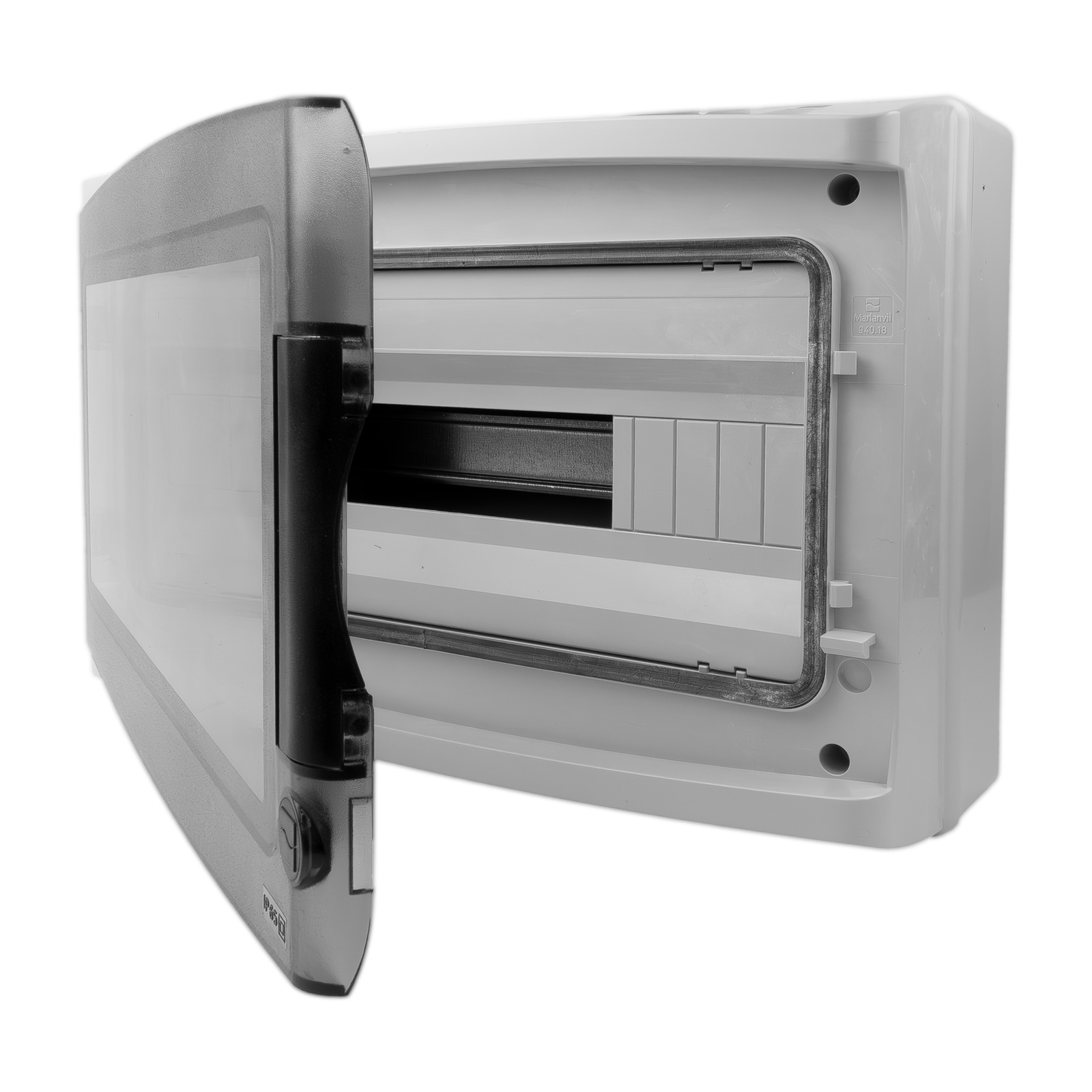 Rozdzielnica natynkowa HIGHT IP65 18 modułowa transparentne drzwi 940.18 M-L 1x18 - obrazek 2