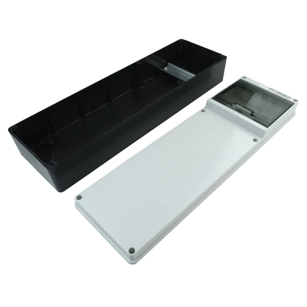 Rozdzielnica TD SLIM IP65 6 modułowa natynkowa skrzynka rozdzielnia obudowa Doktorvolt 9115 - Image 2