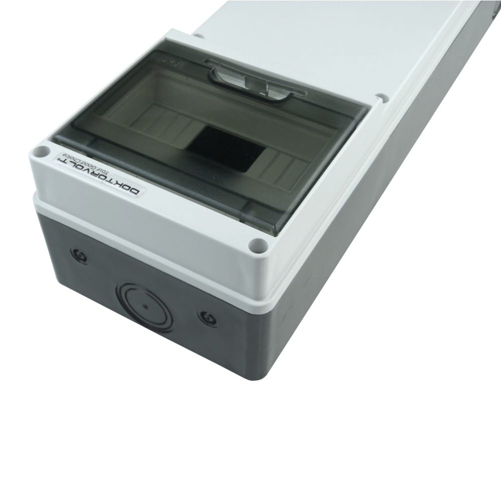 Rozdzielnica TD SLIM IP65 6 modułowa natynkowa skrzynka rozdzielnia obudowa Doktorvolt 9115 - Image 4