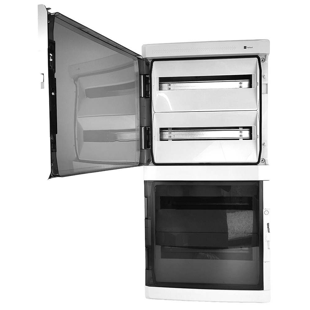 Rozdzielnica natynkowa HIGHT IP65 72 modułowa transparentne drzwi 940.72 M-L 4x18 - Image 2