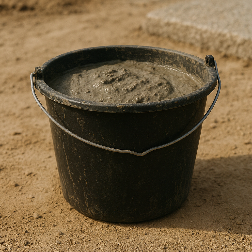 Wiadro budowlane 16L ogrodnicze gospodarcze PVC plastikowe czarne na zaprawę wodę Doktorvolt - obrazek 3