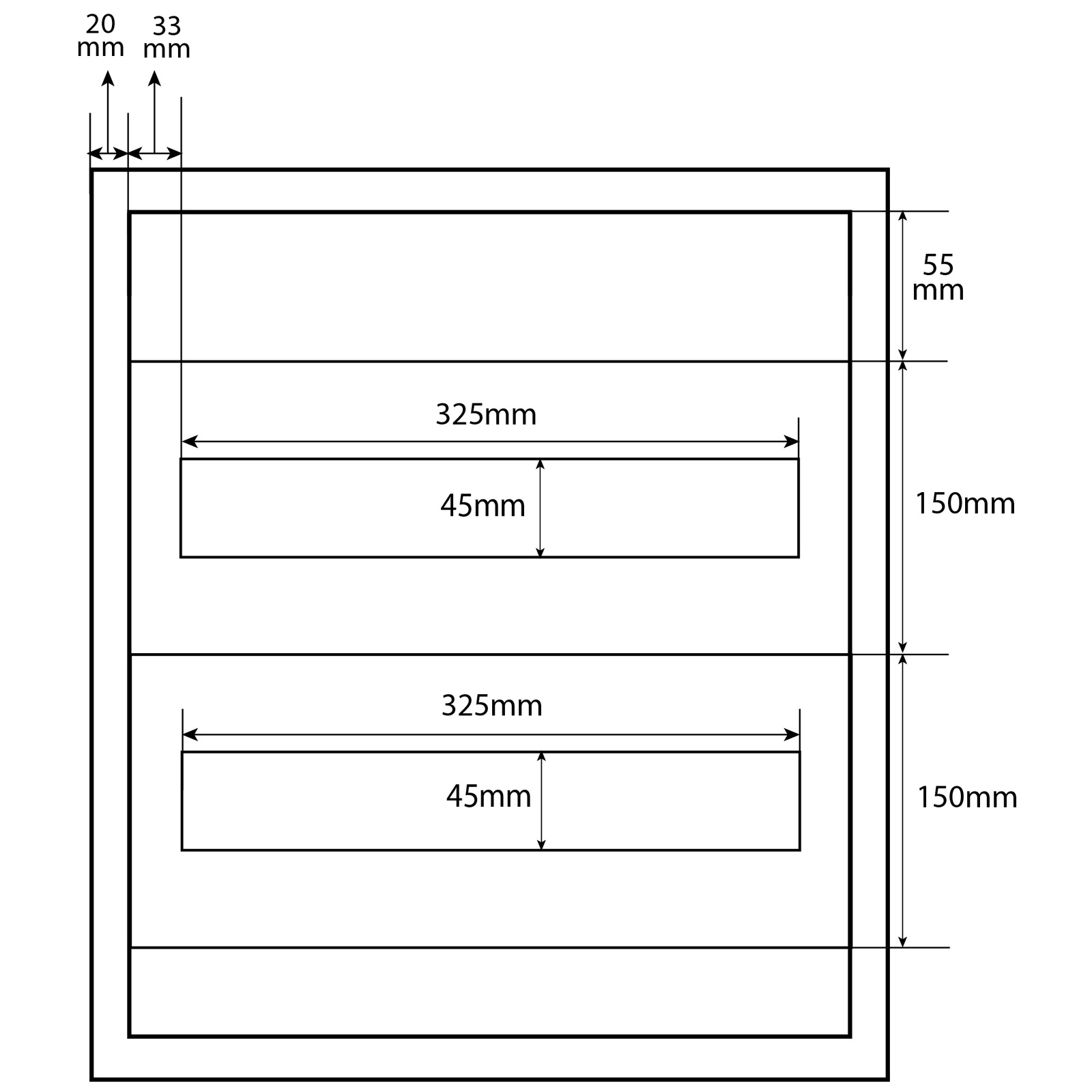 Doktorvolt Rozdzielnica natynkowa 2x18 modułowa metalowa IP30 1178 - obrazek 3