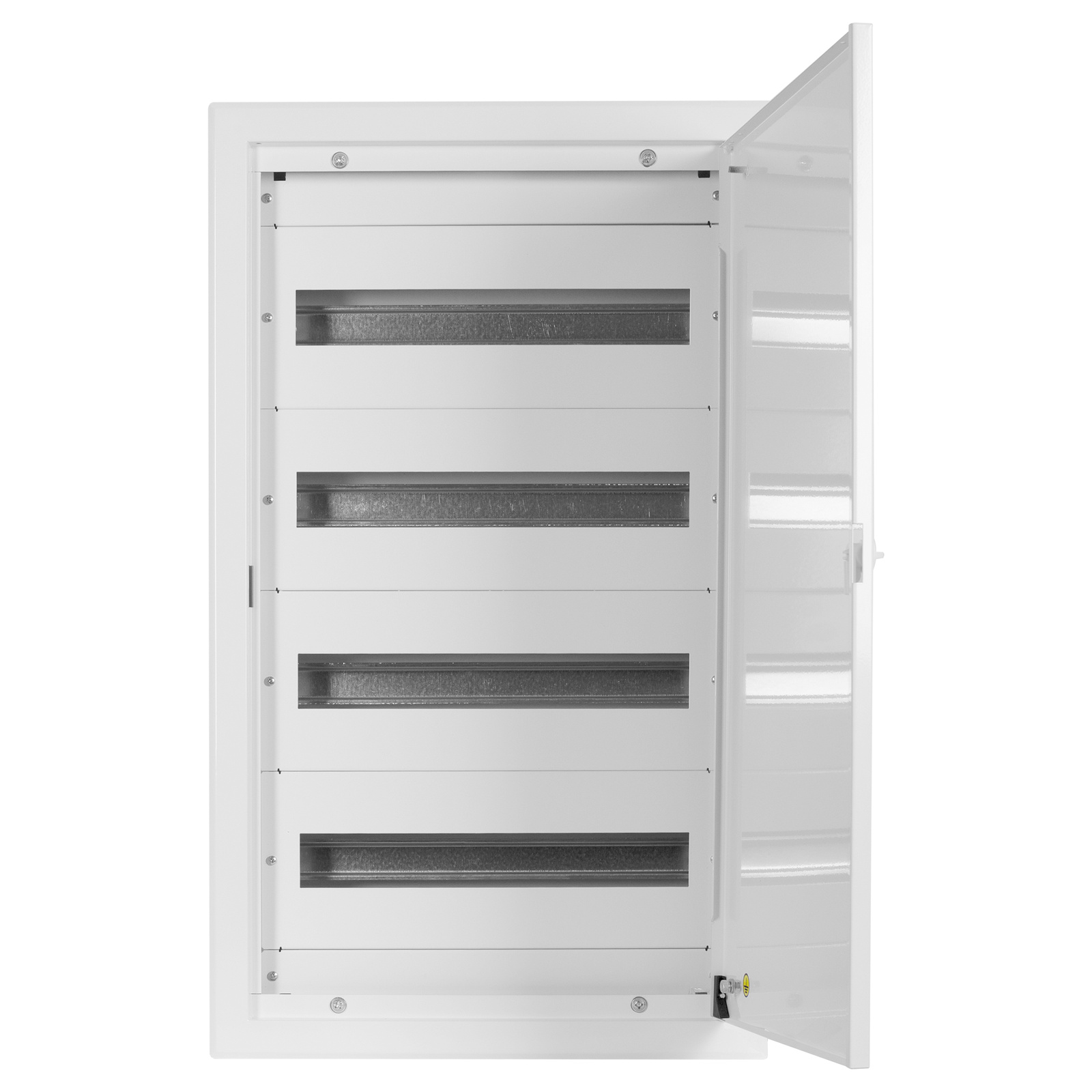 Doktorvolt Verteilerkasten Unterputz Sicherungskasten aus Metall 72 Module 4-reihig IP30 MP72/4/18