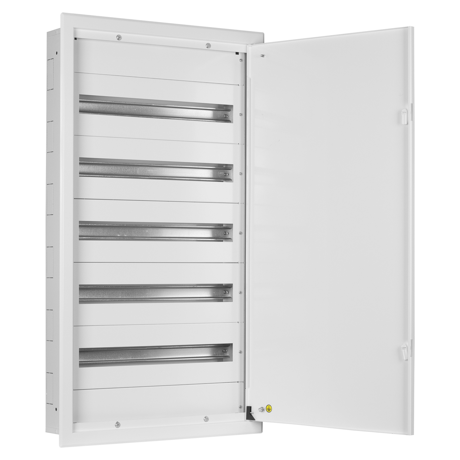 Doktorvolt Verteilerkasten Unterputz Sicherungskasten aus Metall 120 Module 5-reihig IP30 MP120/5/24 – Bild 2