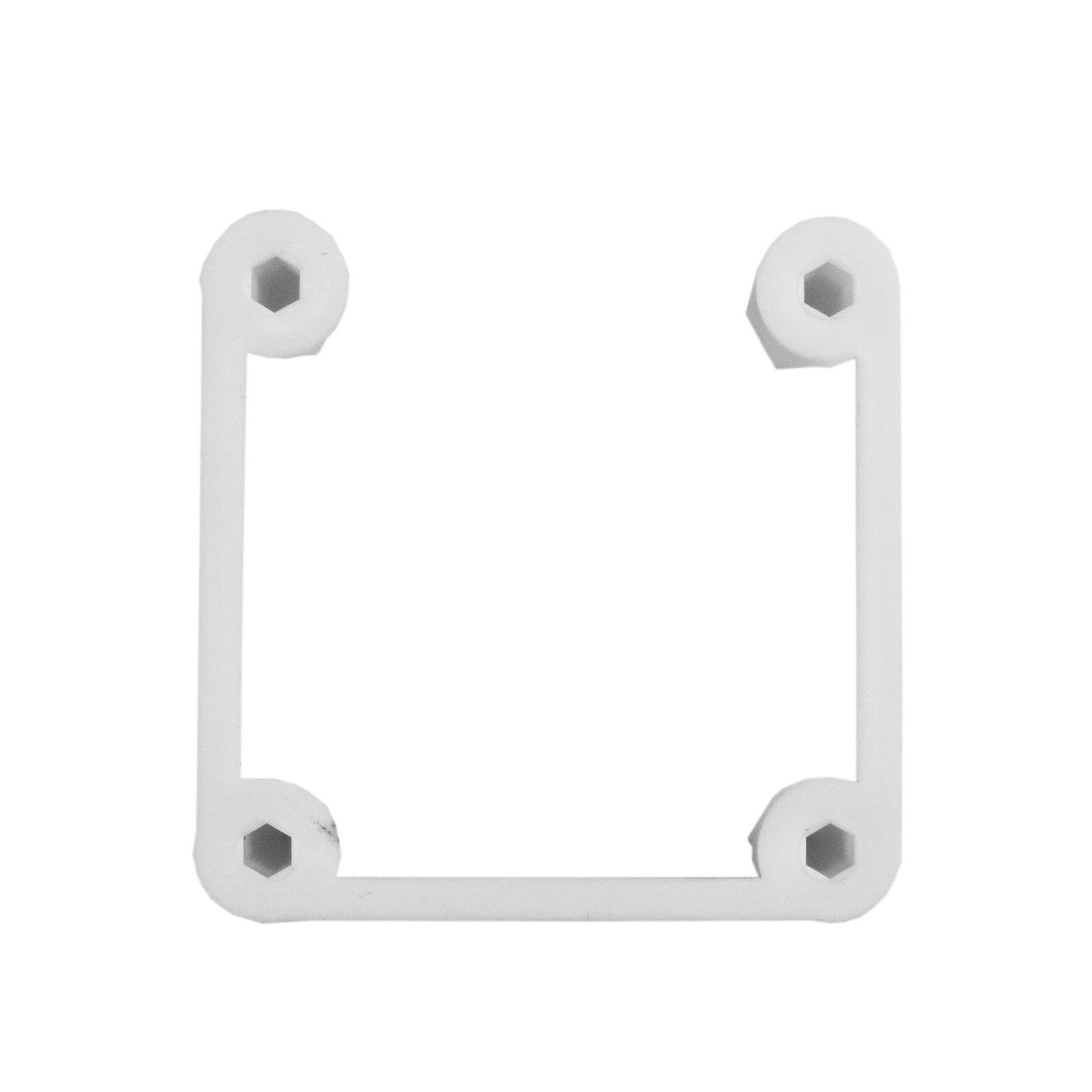 Ramka mocująca dla gniazd tablicowych 16A 60x60mm 980-41 - Image 4