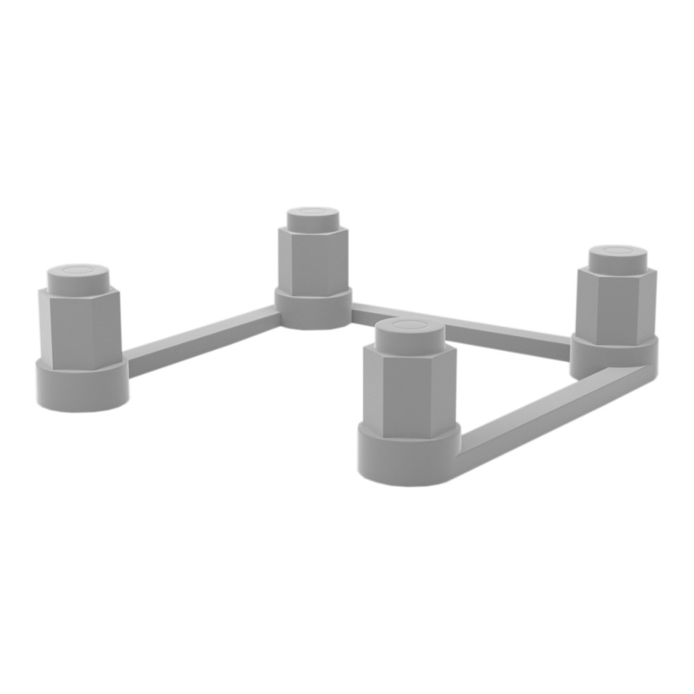 Ramka mocująca dla gniazd tablicowych 230V Doktorvolt 38x38mm DV-1370-230-RPP - Image 3