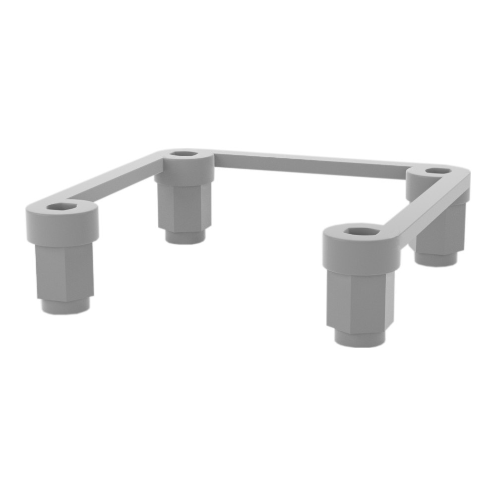 Ramka mocująca dla gniazd tablicowych 230V Doktorvolt 38x38mm DV-1370-230-RPP - Image 4