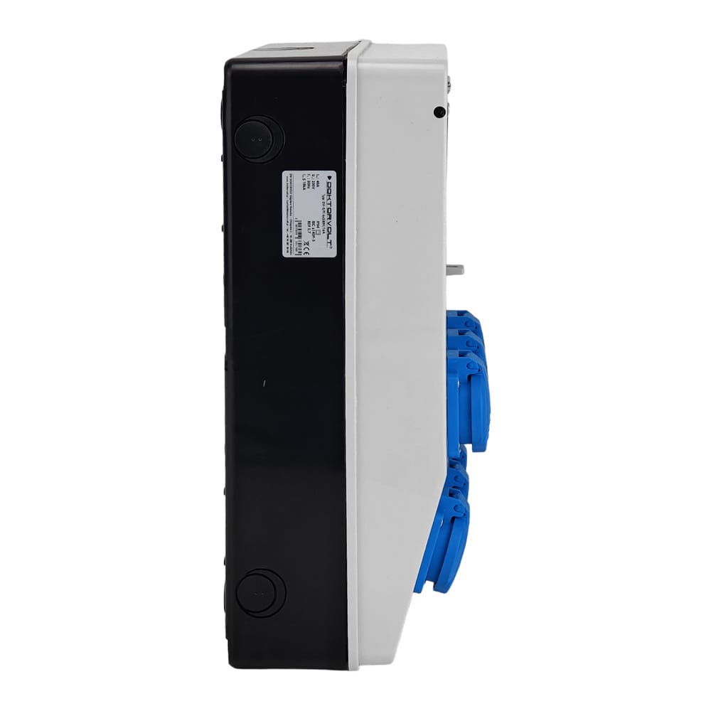 Rozdzielnica budowlana 6x230V DV-S/FI Schuko Doktorvolt 1769 - Image 3